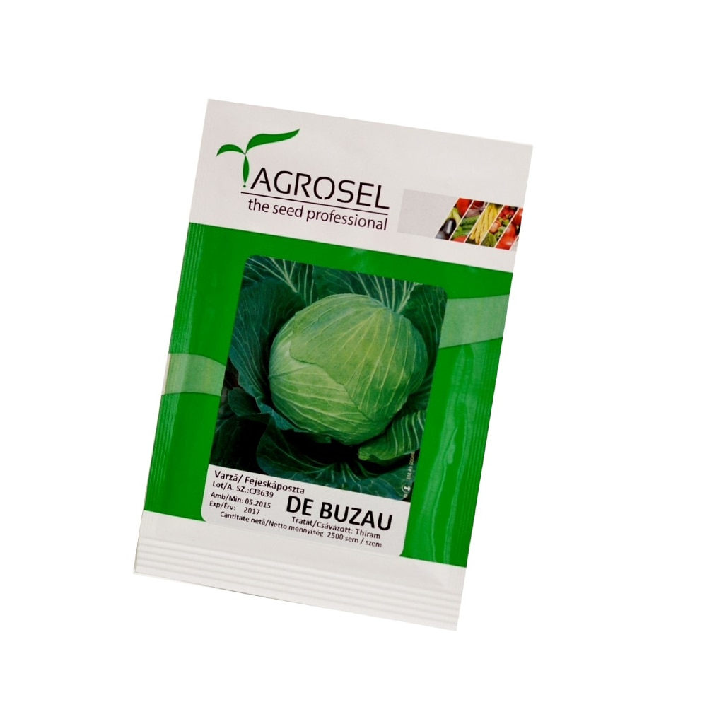 Seminte Varza De Buzau, AGROSEL, 2500 seminte