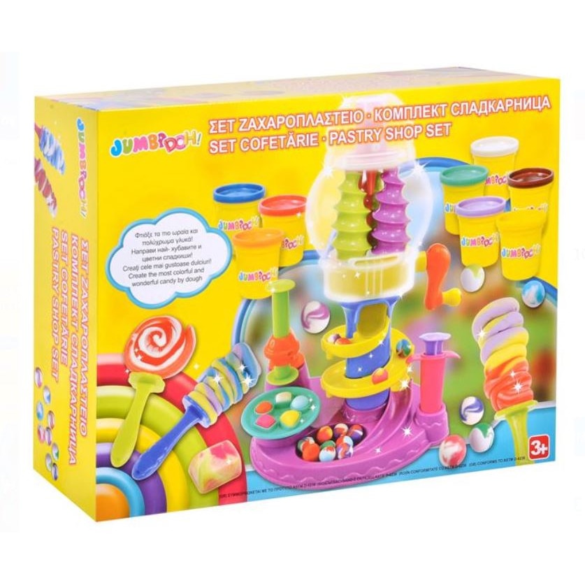 Set plastilina cofetarie, 3 ani +