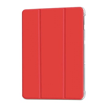 Husa protectie flip cu bumper Anti-fall pentru iPad Air 4 10.9 inch, Rosu Husa protectie flip cu bumper Anti-fall pentru iPad Air 4 10.9 inch, Rosu