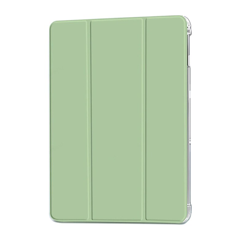 Husa protectie flip cu bumper Anti-fall pentru iPad 2 / 3 / 4, Matcha Green