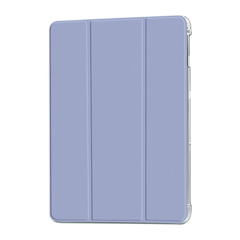 Husa protectie flip cu bumper Anti-fall pentru iPad 10.2 inch 7 / 8, Lavander
