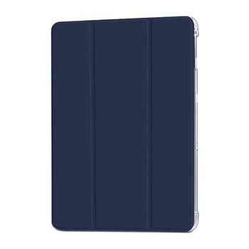 Husa protectie flip cu bumper Anti-fall pentru iPad Mini 4 / 5, Navy Blue Husa protectie flip cu bumper Anti-fall pentru iPad Mini 4 / 5, Navy Blue