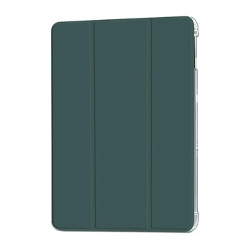 Husa protectie flip cu bumper Anti-fall pentru iPad Mini 4 / 5, Dark Green Husa protectie flip cu bumper Anti-fall pentru iPad Mini 4 / 5, Dark Green