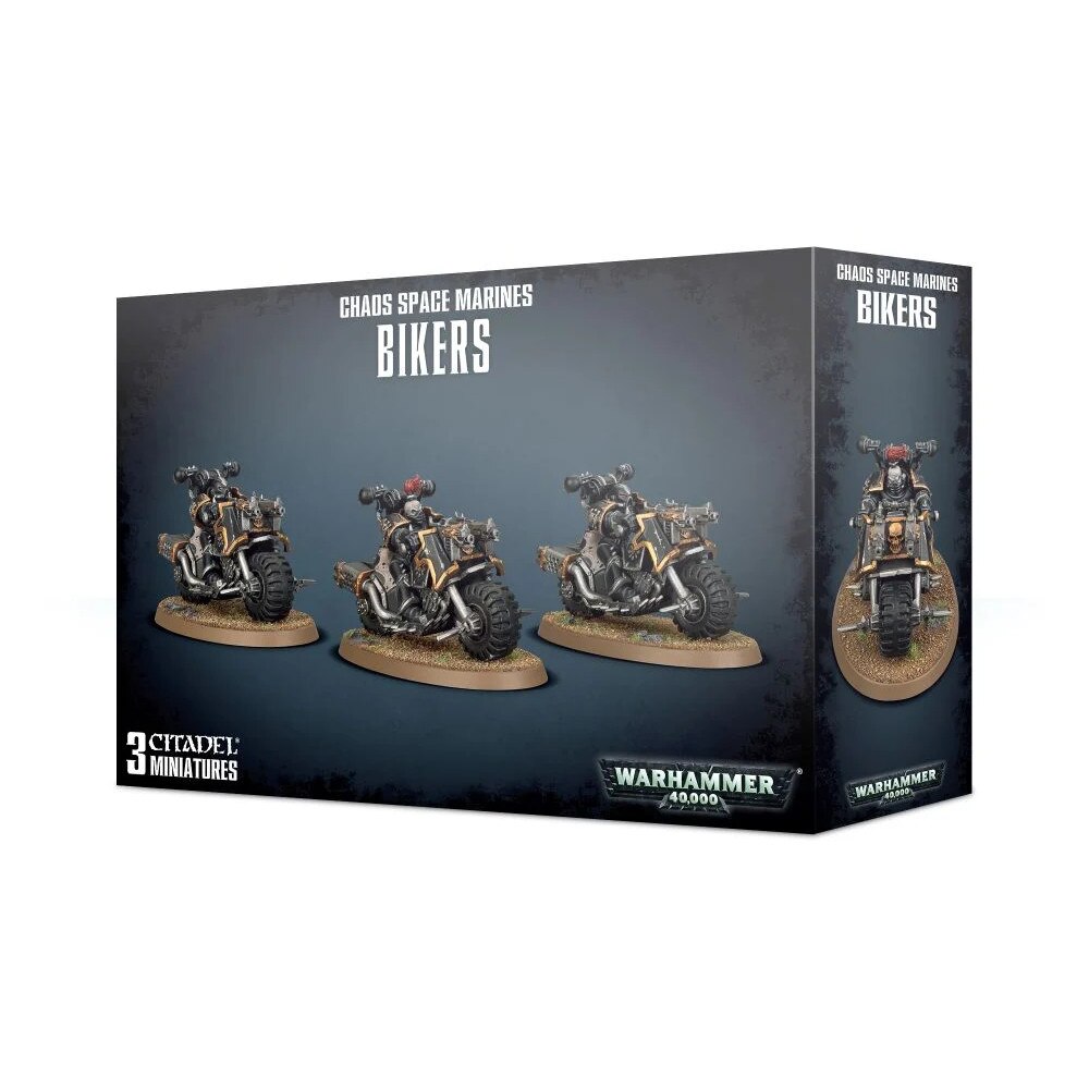 Pachet Miniaturi, Warhammer40k, Games Workshop, Chaos Space Marines Bikers