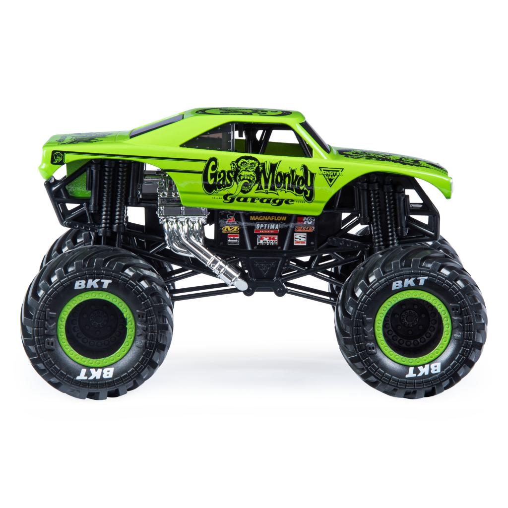 Masinuta Monster Jam Gas Monkey 1/24 - Metal
