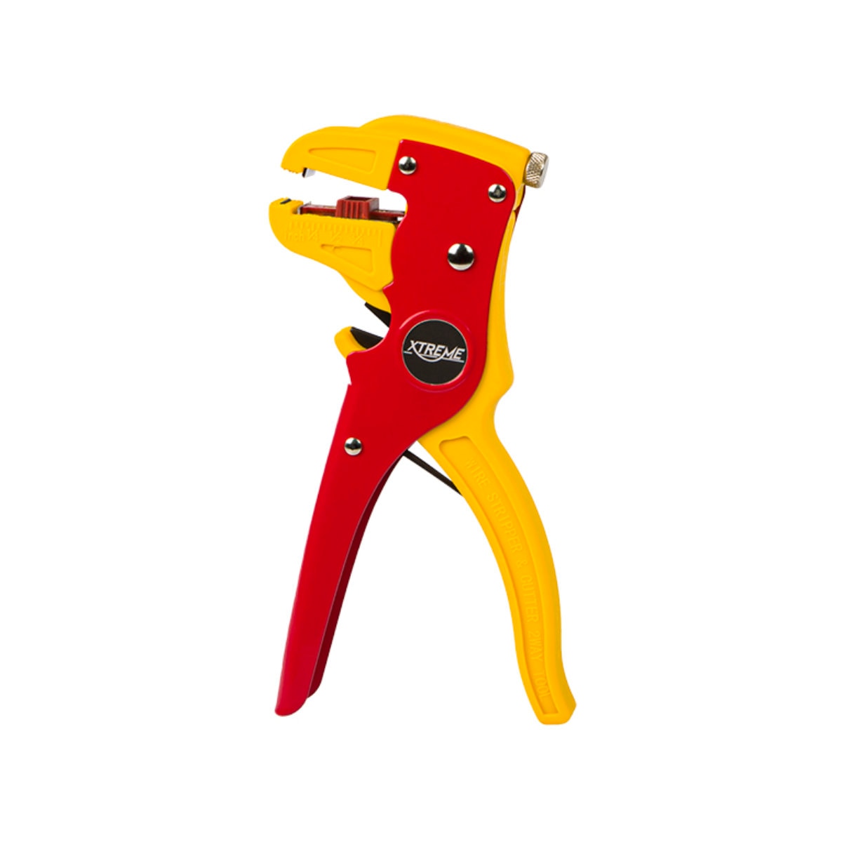 Cleste pentru decuparea izolatiei automat HY-160 PROLECH 4565, 170mm, Galben cu rosu