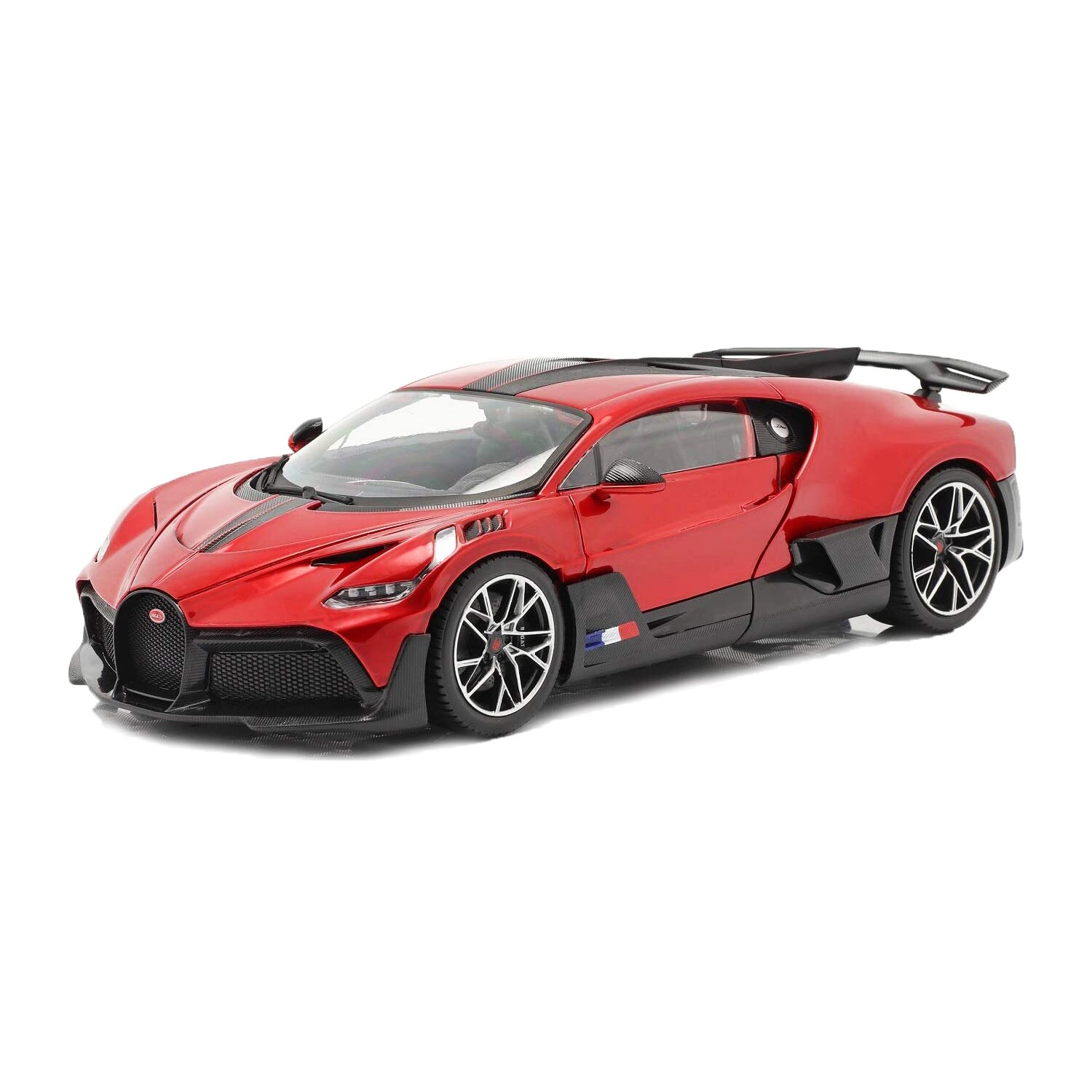 Macheta auto Bugatti Divo rosu 1:18 Bburago