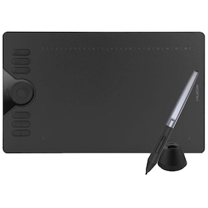 grafica, HUION New HS610,10x6.25", 12+16 taste programabile, Touch Multifunctional, 266 PPS, 8192 niveluri presiune, PW100 Pen fara baterie, TILT ±60°, include 8 varfuri rezerva