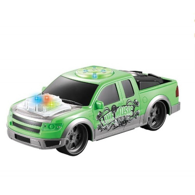 Masina cu sunete si lumini Extreme Muscle Blame - Verde