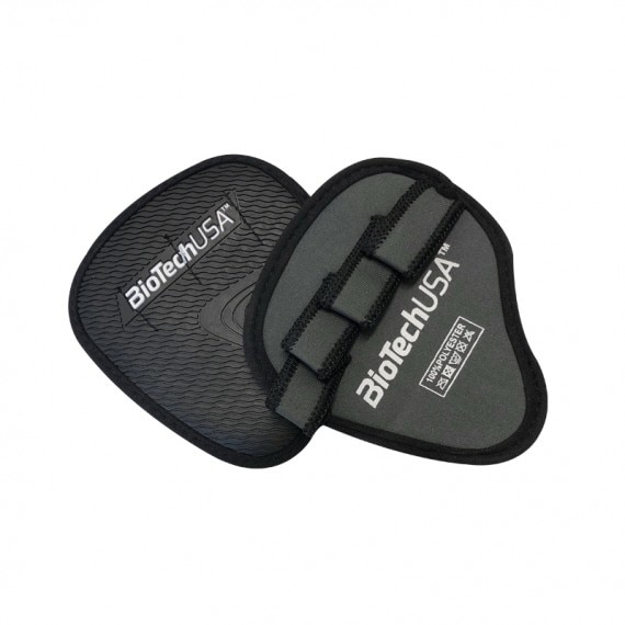 Palmare de sala, Biotech Usa, Grip Pads Negru/Gri, Marime universala