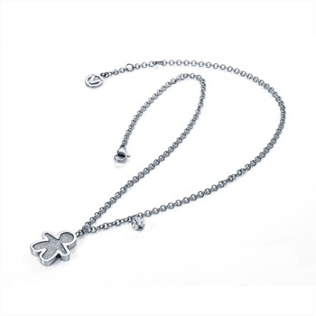 Colier Viceroy 2240C01000, dama, inox argintiu, cristale Colier Viceroy 2240C01000, dama, inox argintiu, cristale