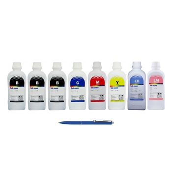 Pachet Flacoane cerneala plotter InkMate compatibil HP 1x C9464A Matte Black 1x C9465A PB 1x C9466A LG 1x C9467A Cyan 1xC9468A Magenta 1x C9469A Yellow 1x C9470A LC 1x C9471A LM Pachet Flacoane cerneala plotter InkMate compatibil HP 1x C9464A Matte Black 1x C9465A PB 1x C9466A LG 1x C9467A Cyan 1xC9468A Magenta 1x C9469A Yellow 1x C9470A LC 1x C9471A LM