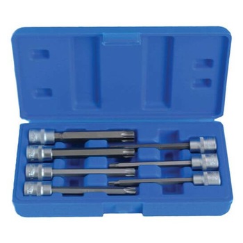 Trusa biti torx, SATRA, extra lungi, 3/8, 7 piese Trusa biti torx, SATRA, extra lungi, 3/8, 7 piese