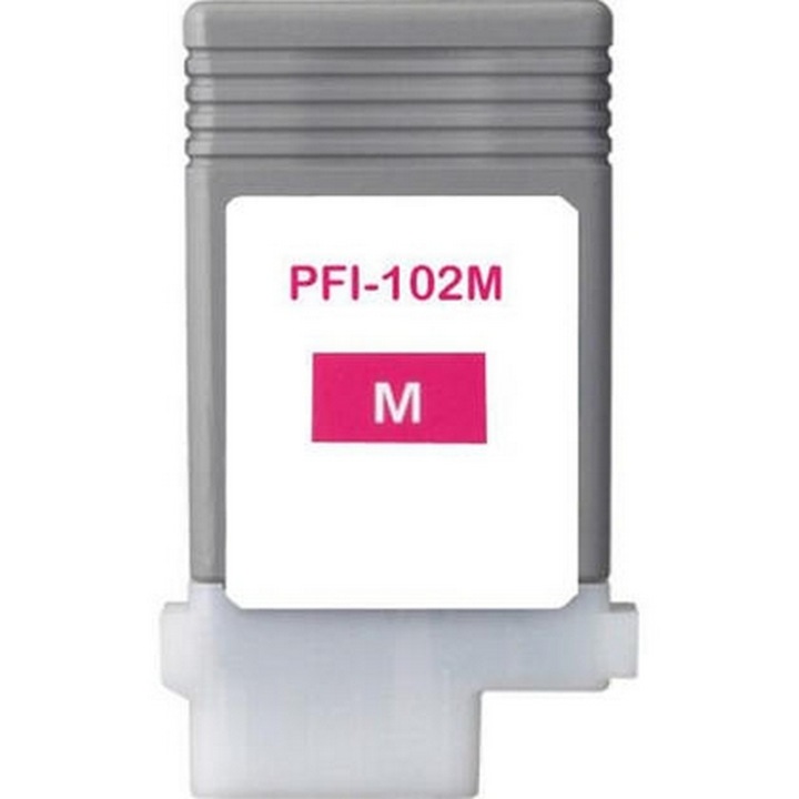Cartus cerneala (inkjet) TIN compatibil cu CANON PFI-102 Magenta - 2200 pagini