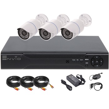 Kit/sistem supraveghere video cu 3 camere 2 MP Full HD ENVIO AESS-KIT3CHBFM60H200ST36 vizualizare live telefon mobil Kit/sistem supraveghere video cu 3 camere 2 MP Full HD ENVIO AESS-KIT3CHBFM60H200ST36 vizualizare live telefon mobil