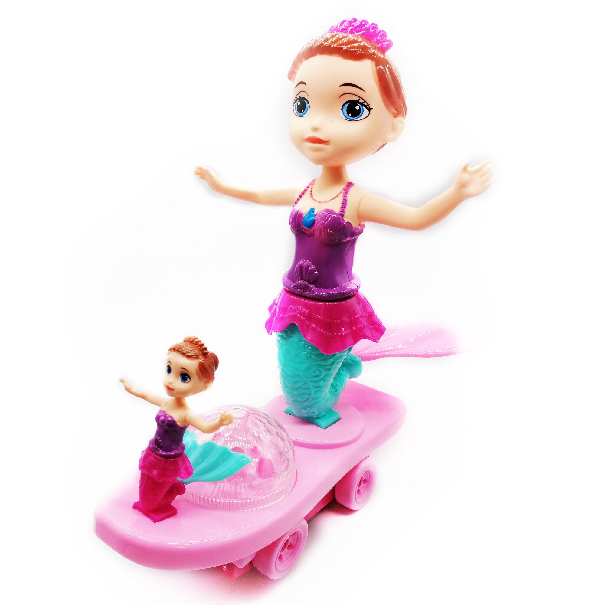 Jucarie interactiva,sirene, Lovely Mermaids ,lumineaza, canta , omnidirectionala