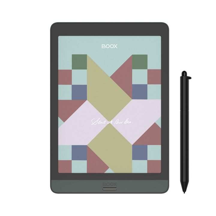 Tableta E-Ink Onyx Boox Nova 3 Color 7.8", 300 ppi E-ink Kaleido Plus, Octa-Core, 3+32GB, Android 10, Negru