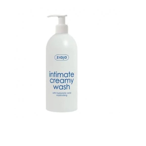 Gel cremos pentru igiena intima cu acid hialuronic (cu efect antibacterian) 500 ml