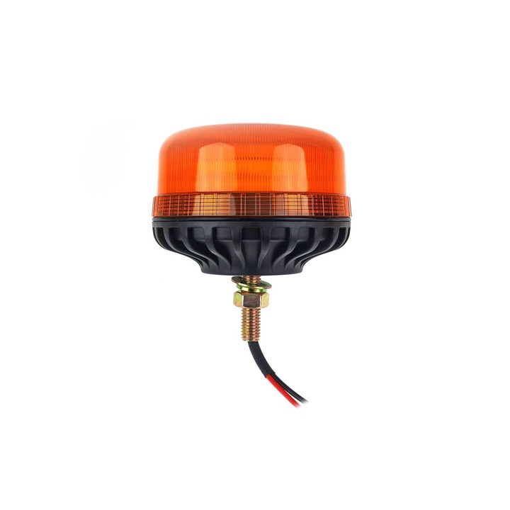 Girofar, lampa de avertizare omologat pe surub R65 R10 36LED 12 / 24V IP56