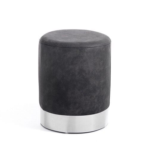 Taburet Kami Tomasucci, 43x36 cm, culoare gri