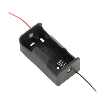 Carcasa suport baterie si conector cu 2 fire PROLECH 3866, 1xR20, Neagra Carcasa suport baterie si conector cu 2 fire PROLECH 3866, 1xR20, Neagra