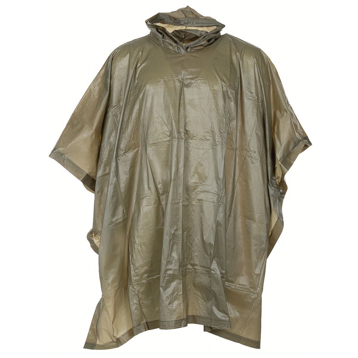 Poncho cu gluga din vinyl verde, MFH, 200 x 127 cm