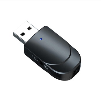 Adaptor bluetooth transmitator audio cu buton RX/TX, GOGOU,technologie BT 5.0 Adaptor bluetooth transmitator audio cu buton RX/TX, GOGOU,technologie BT 5.0