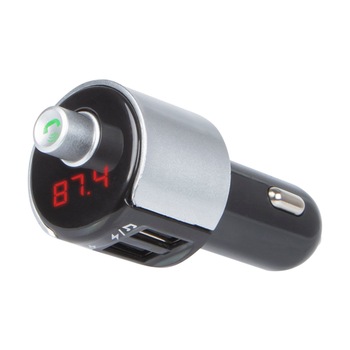 Modulator FM auto T-04 PROLECH 74-158, Bluetooth V3.0+EDR, Negru Modulator FM auto T-04 PROLECH 74-158, Bluetooth V3.0+EDR, Negru