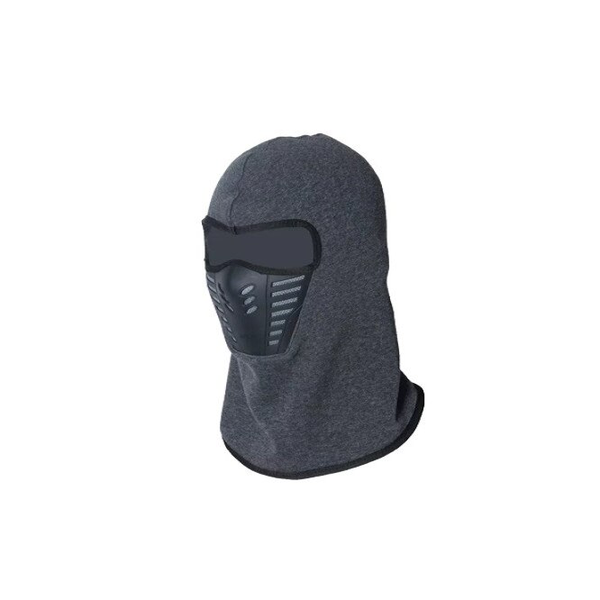 Cagula gri cu negru AIR FLOW one size toamna -iarna