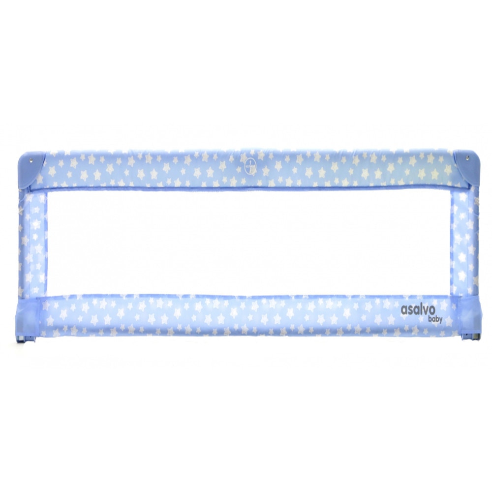 Balustrada de protectie pentru pat Asalvo Bed Rail 150 cm Stars Blue