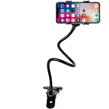 Suport flexibil cu rotatie 360° , brat si clema metalica ,50 cm , Negru Suport flexibil cu rotatie 360° , brat si clema metalica ,50 cm , Negru