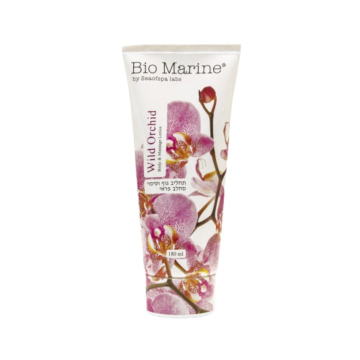 Wild Orchid test- és masszázsápoló, minden bőrtípusra, Bio Marine, 180 ml
