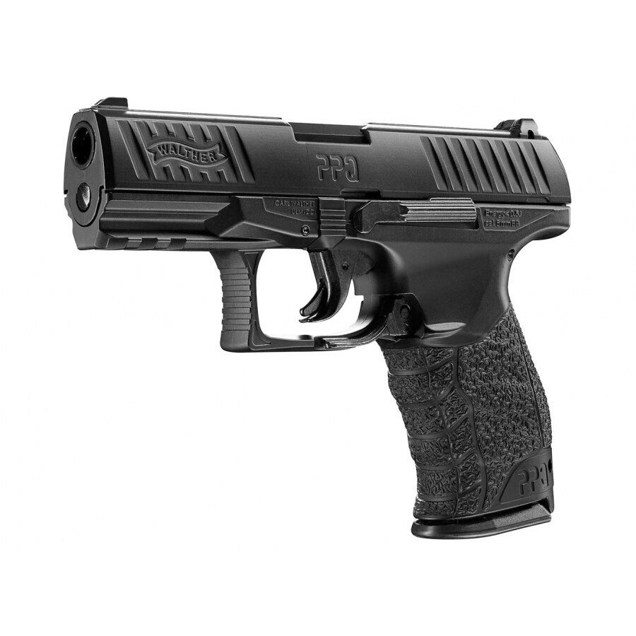 Pistol airsoft negru cu arc Walther PPQ 6mm 0,5 joules