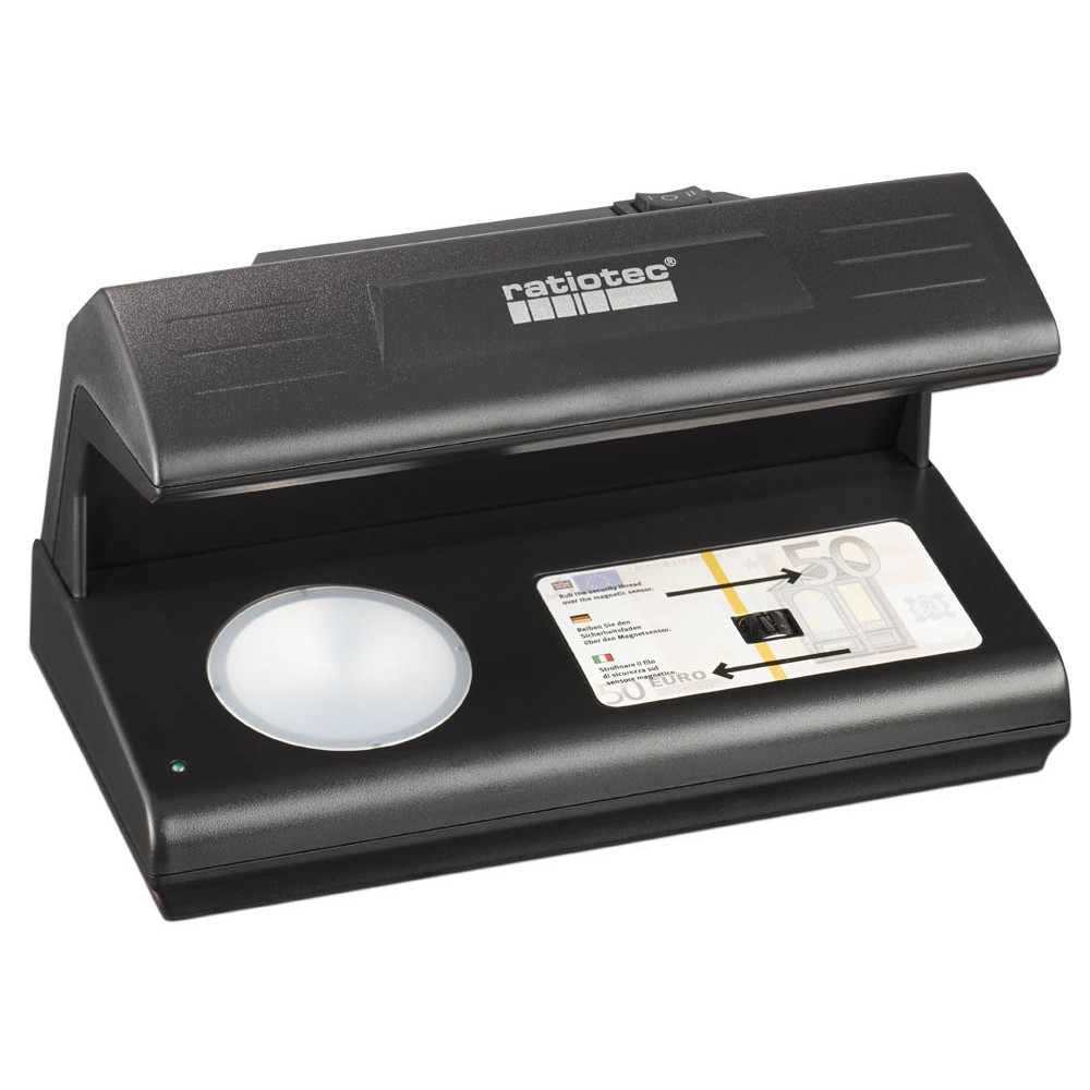 Verificator bancnote si documente UV Ratiotec Soldi 185