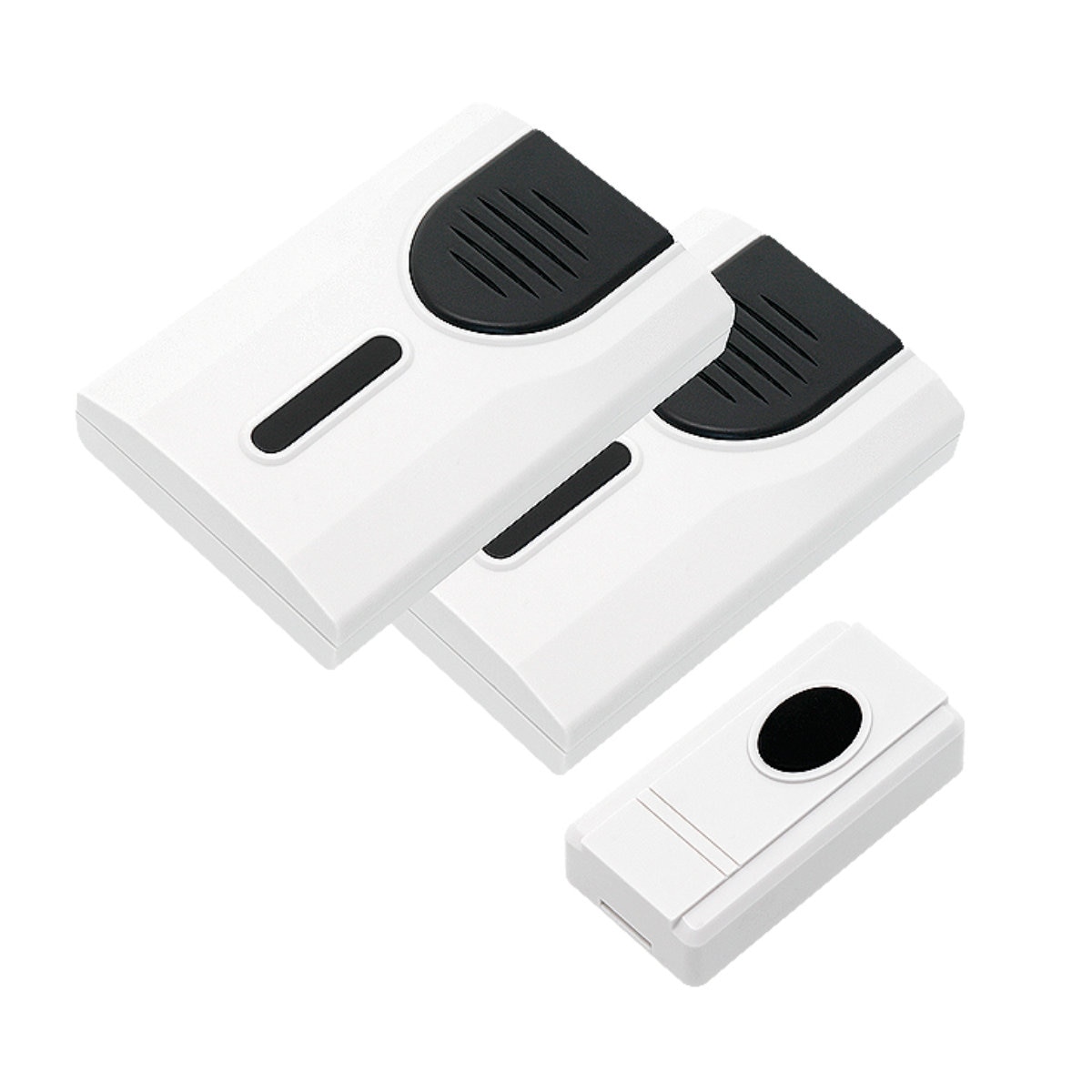 Sonerie Wireless DP-21 PROLECH 17-102, cu doua receptoare, Alba