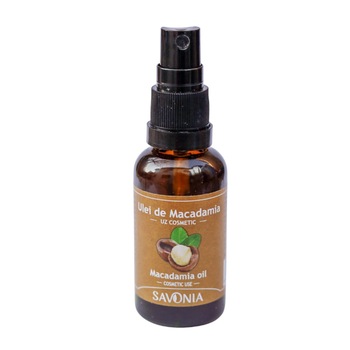 Ulei de Macadamia, Uz Cosmetic, Savonia, 30 ml Ulei de Macadamia, Uz Cosmetic, Savonia, 30 ml