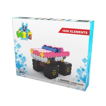Set de constructie creativa Basic 1000 piese, Meli Set de constructie creativa Basic 1000 piese, Meli