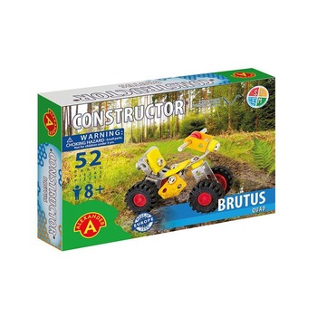 Set constructie 52 piese metalice Constructor-Brutus, +8 ani Alexander Set constructie 52 piese metalice Constructor-Brutus, +8 ani Alexander