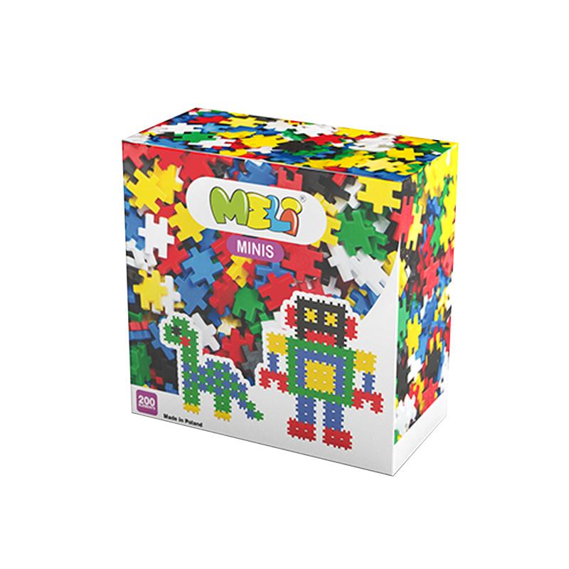 Set creativ de constructie, Minis 200 piese, Meli