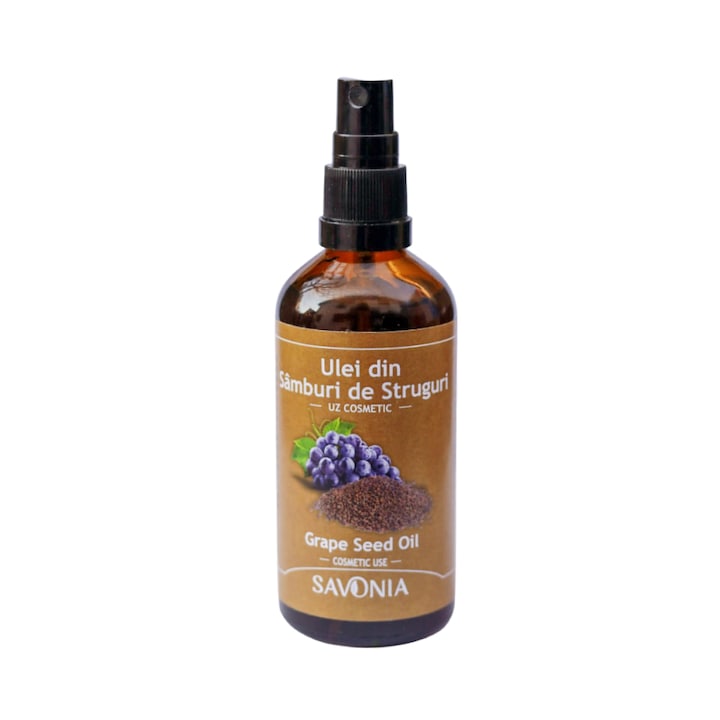Ulei din Samburi de Struguri, Uz Cosmetic, Savonia, 100 ml