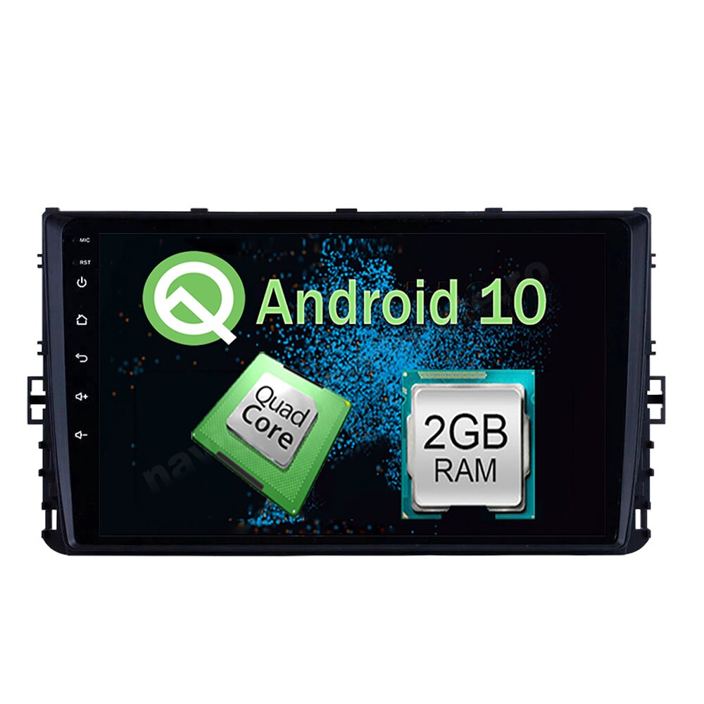 Navigatie Android VW Passat B8 Golf VII Polo Tiguan 2018 2GB Ram Ecran 9 inch NAVD-AC99210