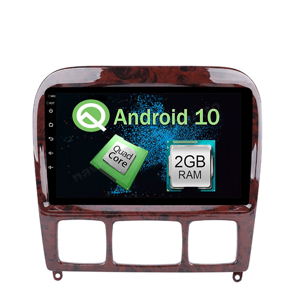 Navigatie Android Mercedes W220 S Class 1999-2005 2GB Ram Ecran 9 inch NAVD-AC9021
