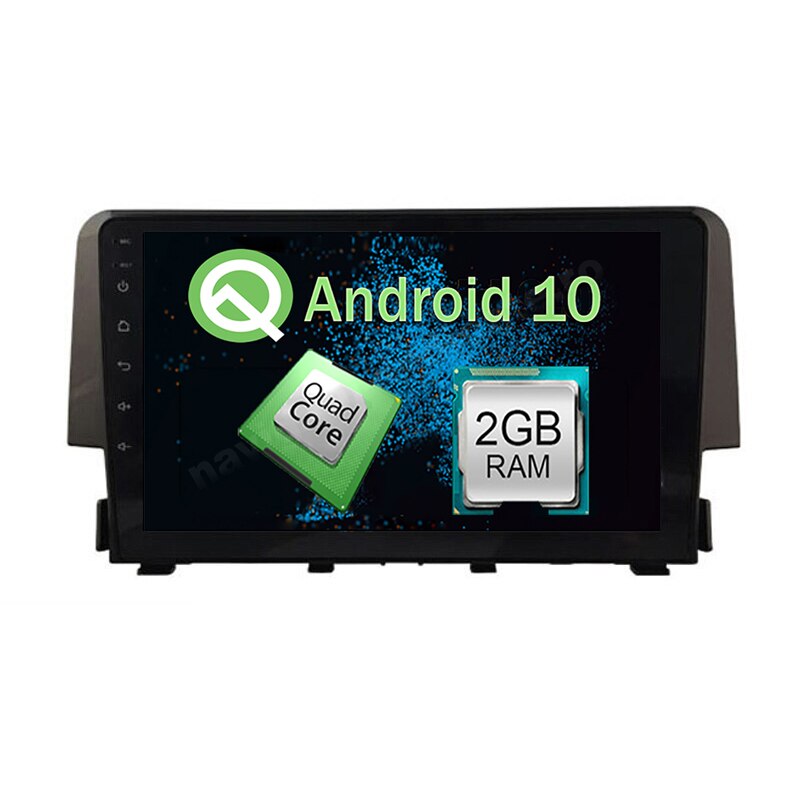 Navigatie Android Honda Civic 2016 2GB Ram Ecran 9 inch NAVD-AC9038