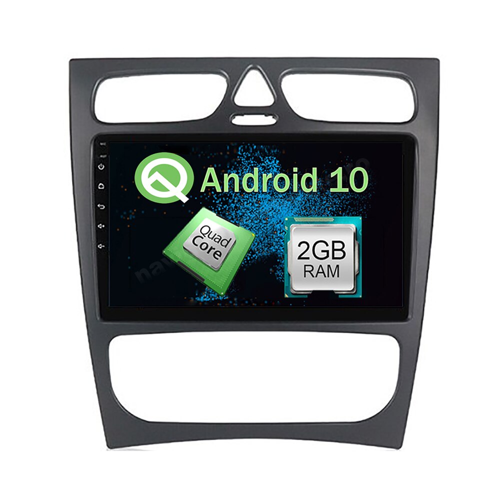 Navigatie Android Mercedes BENZ C W203 2000-2005 2GB Ram Ecran 9 inch NAVD-AC9019