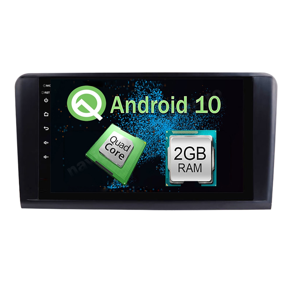 Navigatie Android Mercedes BENZ Ml W164 2GB Ram Ecran 9 inch NAVD-AC9022