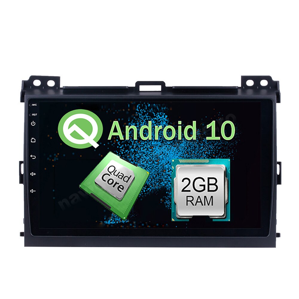 Navigatie Android Toyota Land Cruiser Prado 2004-2009 2GB Ram Ecran 9 inch NAVD-AC9006