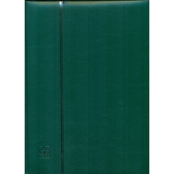 Clasor timbre Leuchtturm 64 pagini negre, A4, coperta verde, seria Comfort 306438 Clasor timbre Leuchtturm 64 pagini negre, A4, coperta verde, seria Comfort 306438