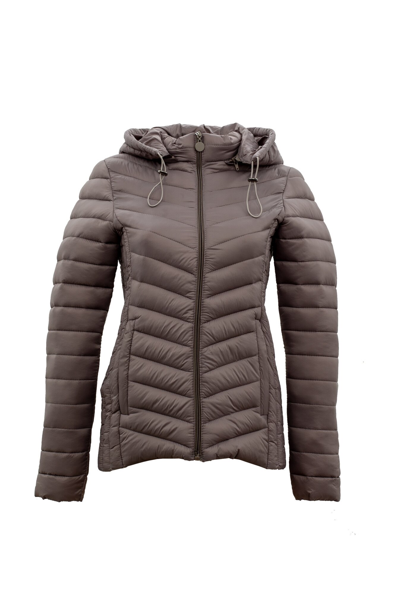 Jacheta dama gluga, Bej inchis