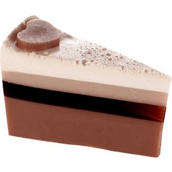 Sapun felie de tort Chocolate Heaven, Bomb Cosmetics, 140 g Sapun felie de tort Chocolate Heaven, Bomb Cosmetics, 140 g