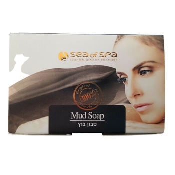 Sapun cu namol negru din Marea Moarta, Sea of Spa, 125 g Sapun cu namol negru din Marea Moarta, Sea of Spa, 125 g